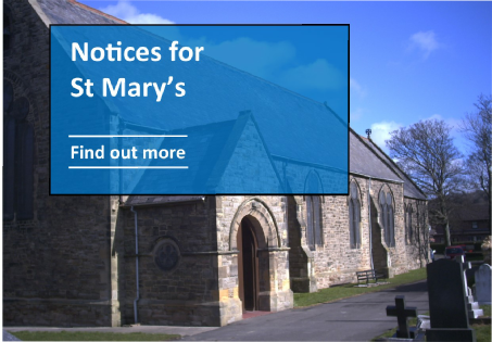 Notices for St Mary's